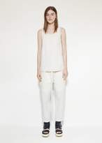 Thumbnail for your product : Marni Topstitched Tank Silk White