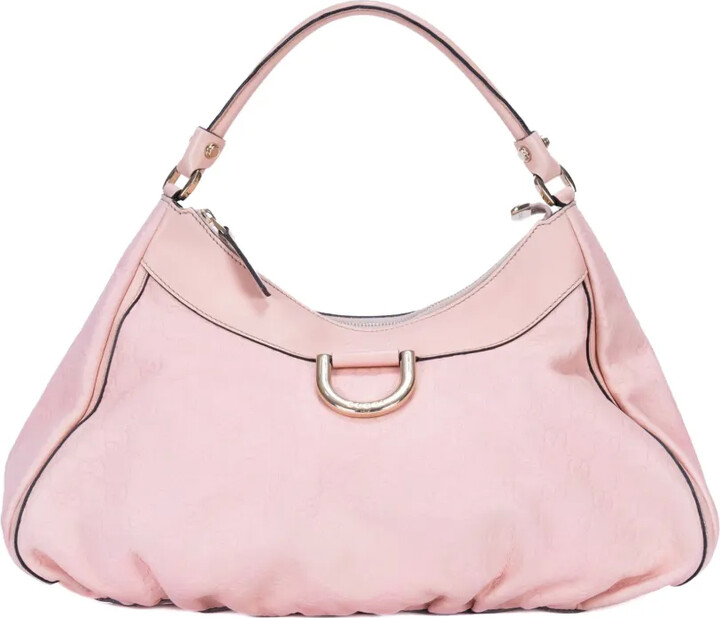 Gucci Pre-Owned Abbey D pink patterned leather handbag