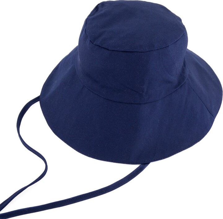 Fréya Hats South Africa Men's Blue The Avery Sun Bucket Hat With Ties