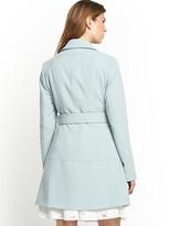 Thumbnail for your product : South Double Breasted Trench Skirt Coat