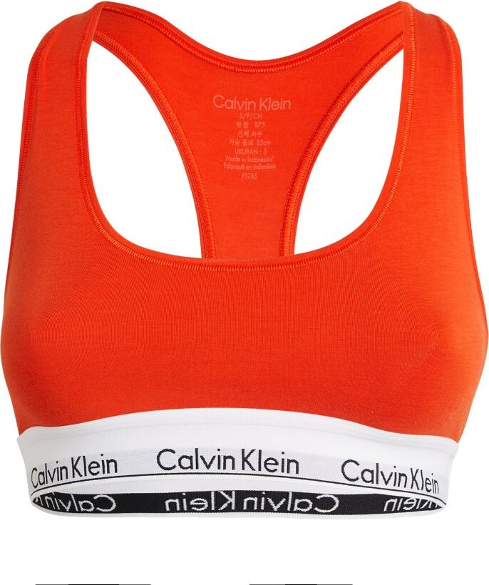 Calvin Klein Women's Orange Lingerie | ShopStyle
