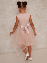 Thumbnail for your product : Chi Chi London Girls Thaleia Dress - Blush