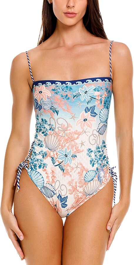 Agua Bendita Mariel Reversible One Piece Swimsuit