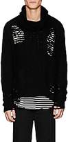 Thumbnail for your product : NSF Men's Distressed Wool-Blend Oversized Sweater-Black