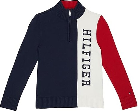 Tommy Hilfiger Monogram H Half Zip Sweatshirt