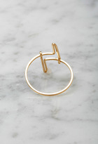 Thumbnail for your product : Forever 21 FOREVER 21+ by boe Double Linear Ring