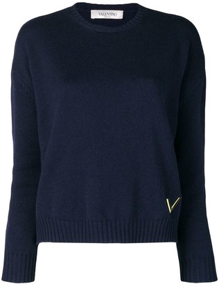 Valentino Cashmere Crew Neck Sweater
