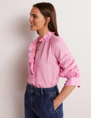 Pink Ruffle Blouse | Shop The Largest Collection | ShopStyle UK