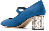 Thumbnail for your product : Ferragamo block-heel mary jane pumps