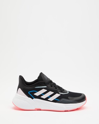 womens red and black adidas shoes
