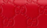 Thumbnail for your product : Gucci Small Padlock Signature Leather Shoulder Bag