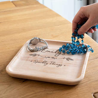 Mirrorin Personalised Sparkly Things Jewellery Tray