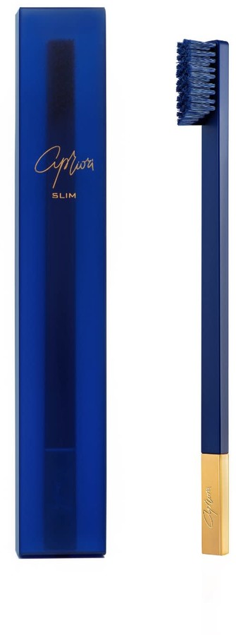 Apriori Slim Sapphire Blue Gold Medium Toothbrush Shopstyle Beauty Products