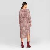 Thumbnail for your product : Prologue Women's Long Sleeve Crewneck Midi Dress - PrologueTM Red