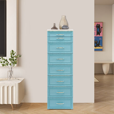 Red Barrel Studio Storage Cabinet Storage Organizer With Drawers And Wheels