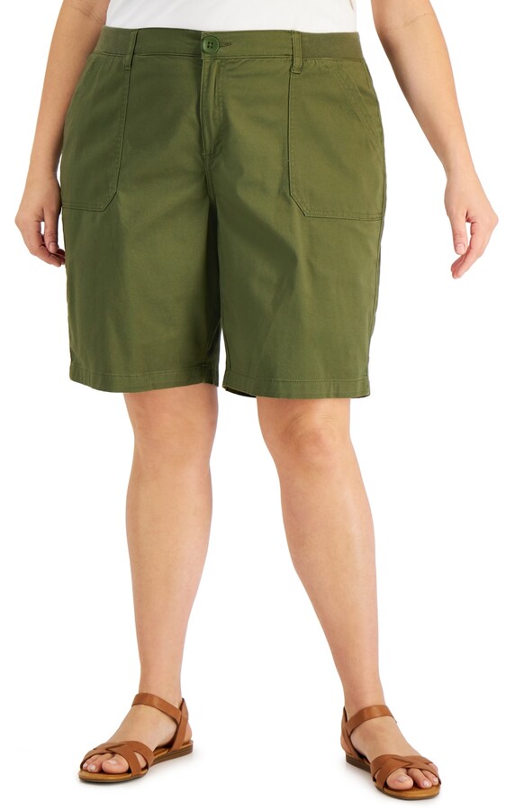 Karen Scott Plus Size Shorts, Created for Macy's - ShopStyle
