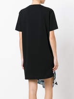 Thumbnail for your product : MSGM layered multi-print T-shirt dress