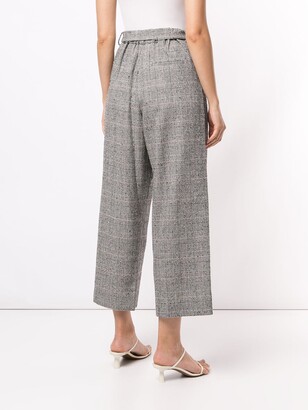 By Any Other Name Check Print Trousers