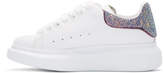 Thumbnail for your product : Alexander McQueen SSENSE Exclusive White and Multicolor Glitter Oversized Sneakers