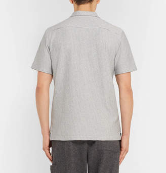 Oliver Spencer Striped Cotton-Jersey Shirt