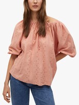 Thumbnail for your product : MANGO Openwork Detail Cotton Blouse