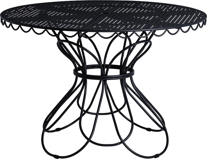 business & pleasure co. Al Fresco Dining Table in Black