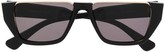 Thumbnail for your product : Christian Roth CR-401 shield sunglasses