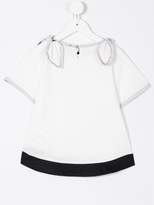 Thumbnail for your product : Chloé Kids bow detail top