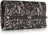 Thumbnail for your product : Diane von Furstenberg Lace and Leather 440 Envelope Clutch