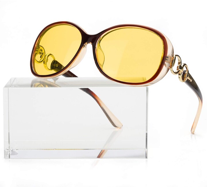 Yellow lens sunglasses uk Clearance