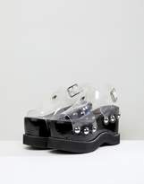 Thumbnail for your product : Jeffrey Campbell Platform Studded Wedges