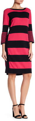 Joan Vass Bold Stripe Dress