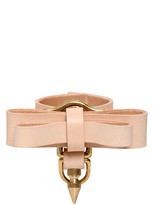 Thumbnail for your product : Bow Buckle Leather Bracelet