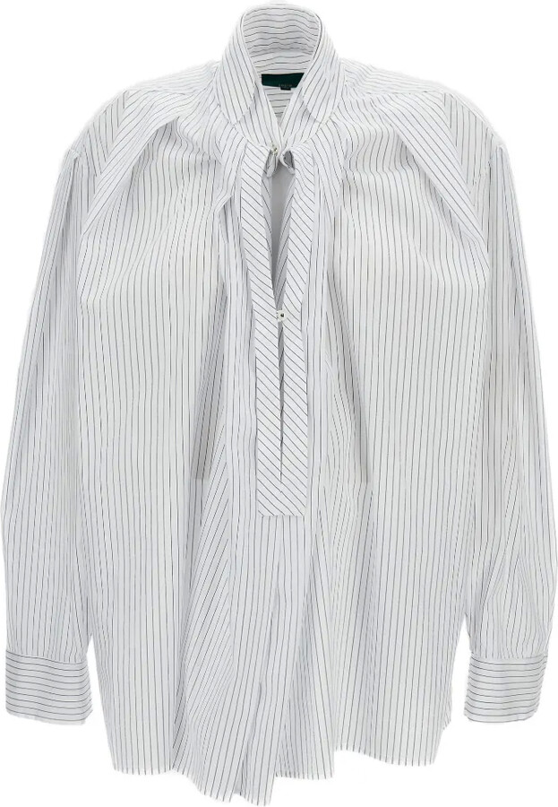Jejia striped V-neck shirt