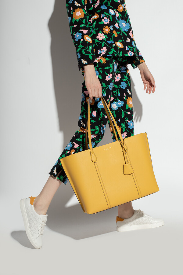 Tory Burch 'Perry' Shopper Bag Women's Yellow - ShopStyle