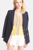Thumbnail for your product : Band Of Outsiders Oversize Double Breasted Cotton Jacket