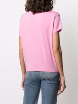 Thumbnail for your product : DKNY logo-print knotted T-shirt