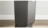 Thumbnail for your product : Crate & Barrel simplehuman ® Grey 40-Liter/10.5-Gallon Slim Trash Can
