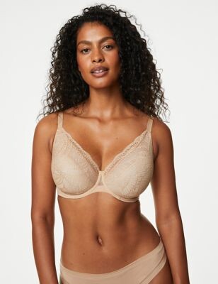 M&S Collection Natural Lift™ Wired Full Cup Bra F-H - ShopStyle