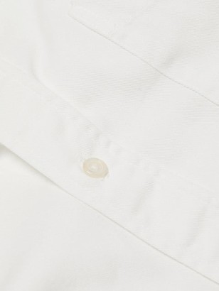 R 13 Oversized Long-Sleeve Button-Up Shirtdress