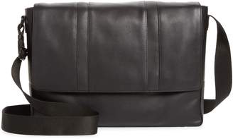 Calvin Klein Faux Leather Messenger Bag
