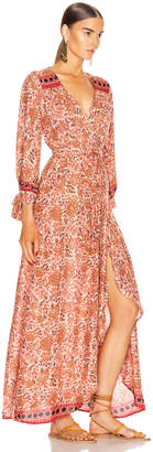 Natalie Martin Danika Long Sleeve Dress in Dahlia Pink | FWRD