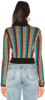 Thumbnail for your product : Diane von Furstenberg Turtleneck Crop Sweater