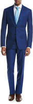 Thumbnail for your product : Kiton Textured Solid Two-Piece Suit, High Blue