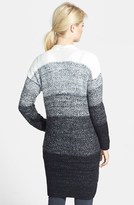 Thumbnail for your product : Jessica Simpson 'Coati' Long Colorblock Cardigan