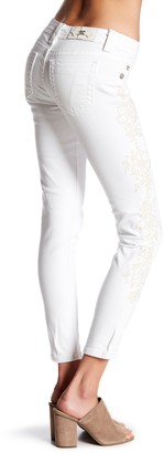 Miss Me Embroidered Skinny Jean