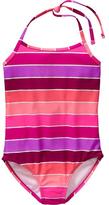 Thumbnail for your product : Old Navy Girls Striped Halter Swimsuits