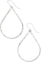 Thumbnail for your product : Nashelle Pure Small Hammered Teardrop Earrings