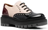 Thumbnail for your product : Chie Mihara Colour-Block Leather Brogues