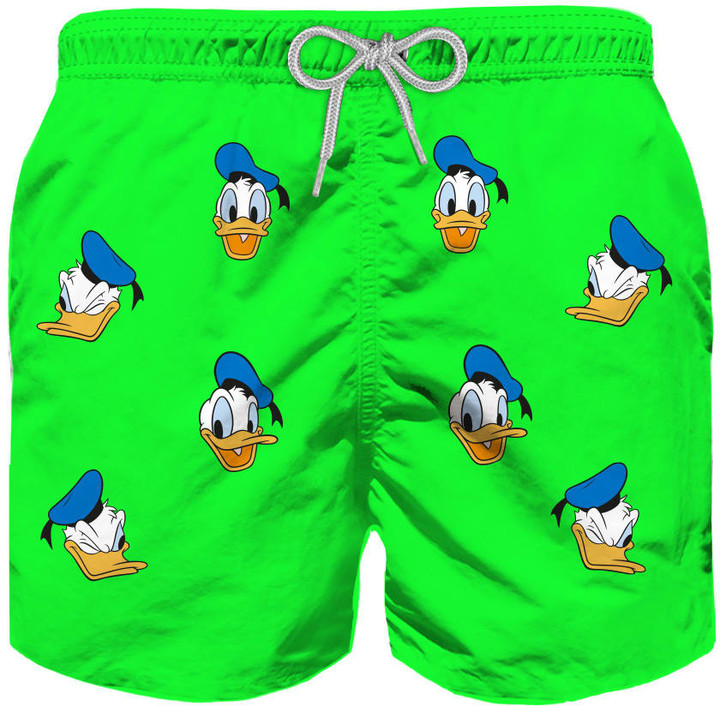 MC2 Saint Barth Donald Duck Embroidery Boys Swim Trunks - Special ...